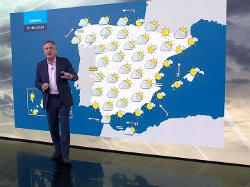 Roberto Brasero y la previsión del jueves 19 de junio