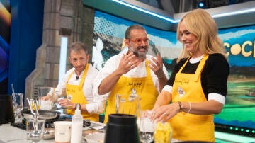 ¡Horchapiña colada con David de Jorge! Patricia Conde descubre la receta del verano
