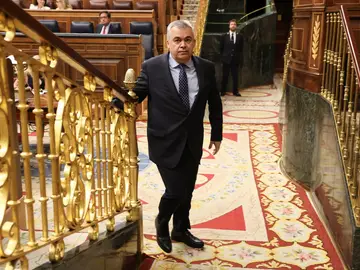 Santos Cerdán, en el Congreso de los Diputados Santos Cerdán, en el Congreso de los Diputados