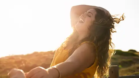 Mujer feliz Mujer feliz