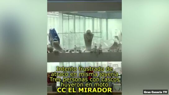 Robo en una joyer&iacute;a en Gran Canaria