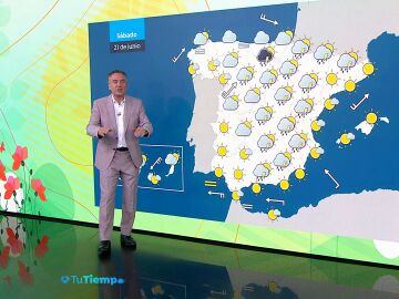 Roberto Brasero y la previsión del fin de semana