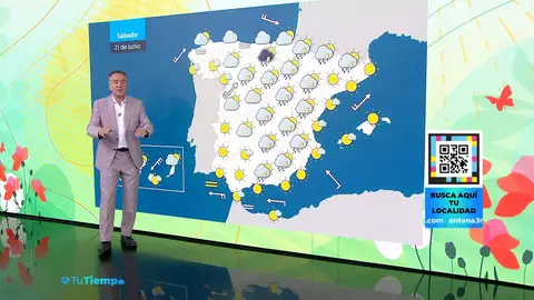 Roberto Brasero y la previsión del fin de semana Roberto Brasero: