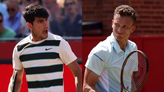 Carlos Alcaraz y Jiri Lehecka, finalistas de Queen's 2025
