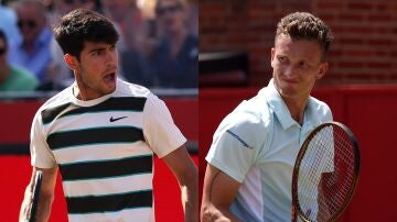 Carlos Alcaraz y Jiri Lehecka, finalistas de Queen's 2025