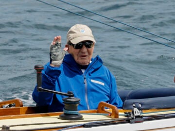 El Rey Juan Carlos en Sanxenxo