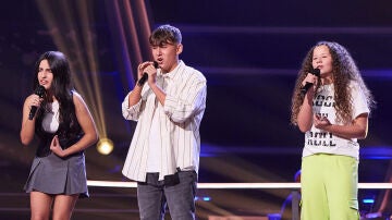 La magia invade el plató de La Voz Kids con esta batalla: “Me quito el sombrero” 