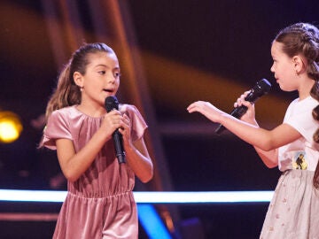 ¡Conexión total en el escenario!: así ha sido la batalla más femenina de La Voz Kids 