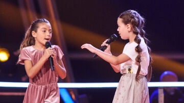 ¡Conexión total en el escenario!: así ha sido la batalla más femenina de La Voz Kids 