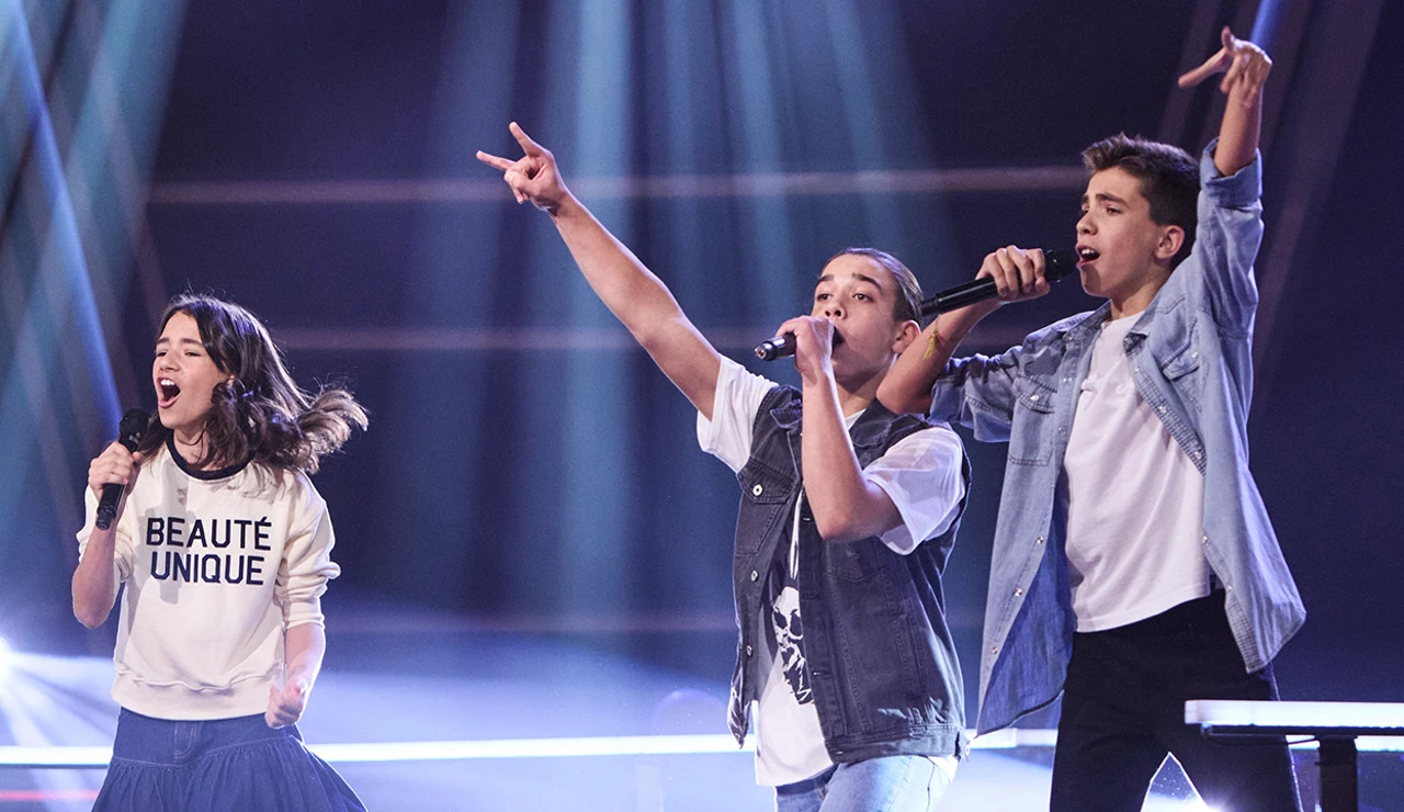 Lady Gaga suena en La Voz Kids en la primera batalla de la noche: “Hay mucho trabajo”