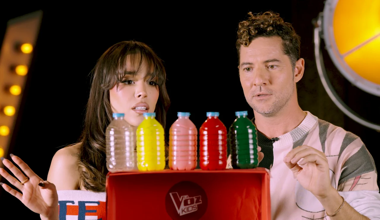 Danna Paola y David Bisbal