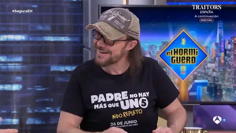 El pique entre Pablo Motos y Santiago Segura por la música: "Es una de mis grandes frustraciones" El pique entre Pablo Motos y Santiago Segura por la música: "Es una de mis grandes frustraciones"