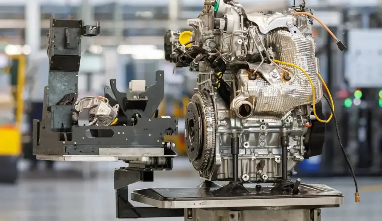 Un motor híbrido enchufable de la marca producido en la fábrica de Valladolid