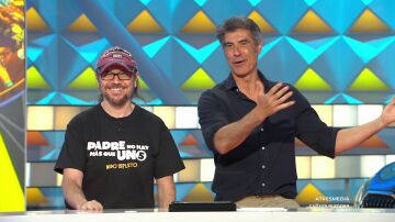 Santiago Segura visita La ruleta de la suerte con motivo del estreno de 'Padre no hay más que uno 5'