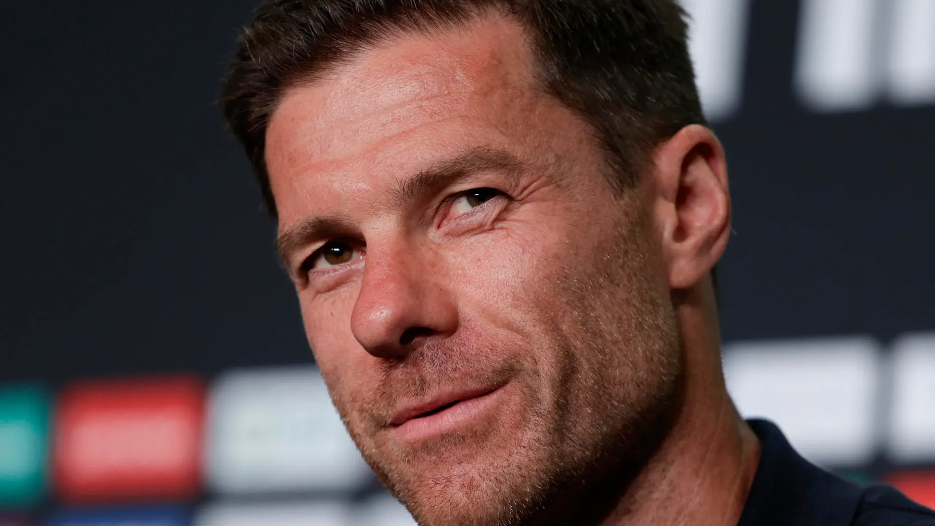 Xabi Alonso en rueda de prensa Xabi Alonso en rueda de prensa