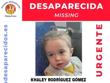 Imagen de Khaley Rodríguez, la menor desaparecida en Madrid