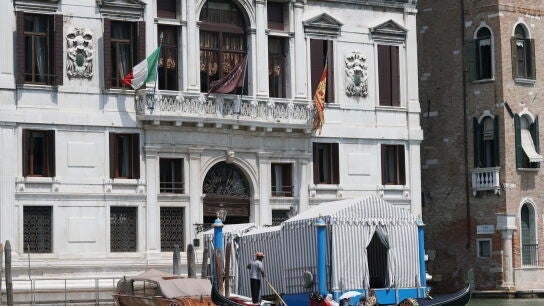 El lujoso hotel Aman de Venecia, donde se hospedan el fundador de Amazon, Jeff Bezos, y su prometida, Lauren S&aacute;nchez