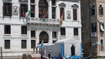 El lujoso hotel Aman de Venecia, donde se hospedan el fundador de Amazon, Jeff Bezos, y su prometida, Lauren Sánchez
