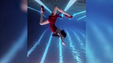 La sirena eslovaca que cautiva con sus bailes subacuáticos y triunfa en las redes