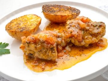 Pollo guisado de la abuela Teté