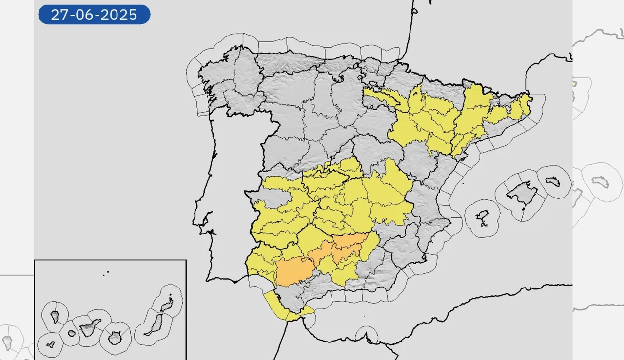 Imagen de la primera ola de calor.