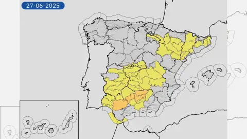 Imagen de la primera ola de calor. Imagen de la primera ola de calor.