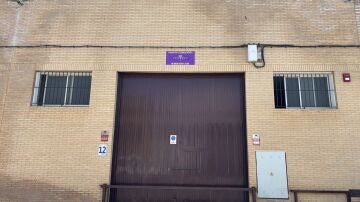 Exterior del local privado donde se celebró la fiesta 