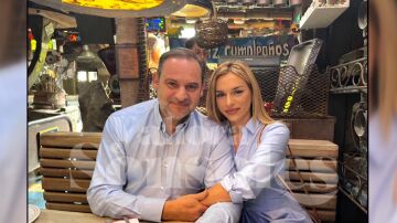 José Luis Ábalos y Andrea de la Torre
