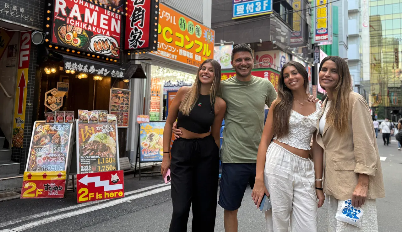 Arrancan las grabaciones de 'El Capitán en Japón', la nueva aventura de Joaquín Sánchez y su familia