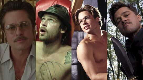 Brad Pitt en Frente al mar, Snatch, El favor y Malditos bastardos