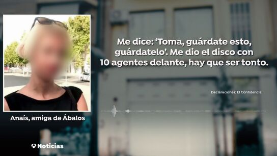 El relato de Ana&iacute;s, expareja de &Aacute;balos, sobre la ma&ntilde;ana del registro: "Me dio el disco con 10 agentes delante, hay que ser tonto"
