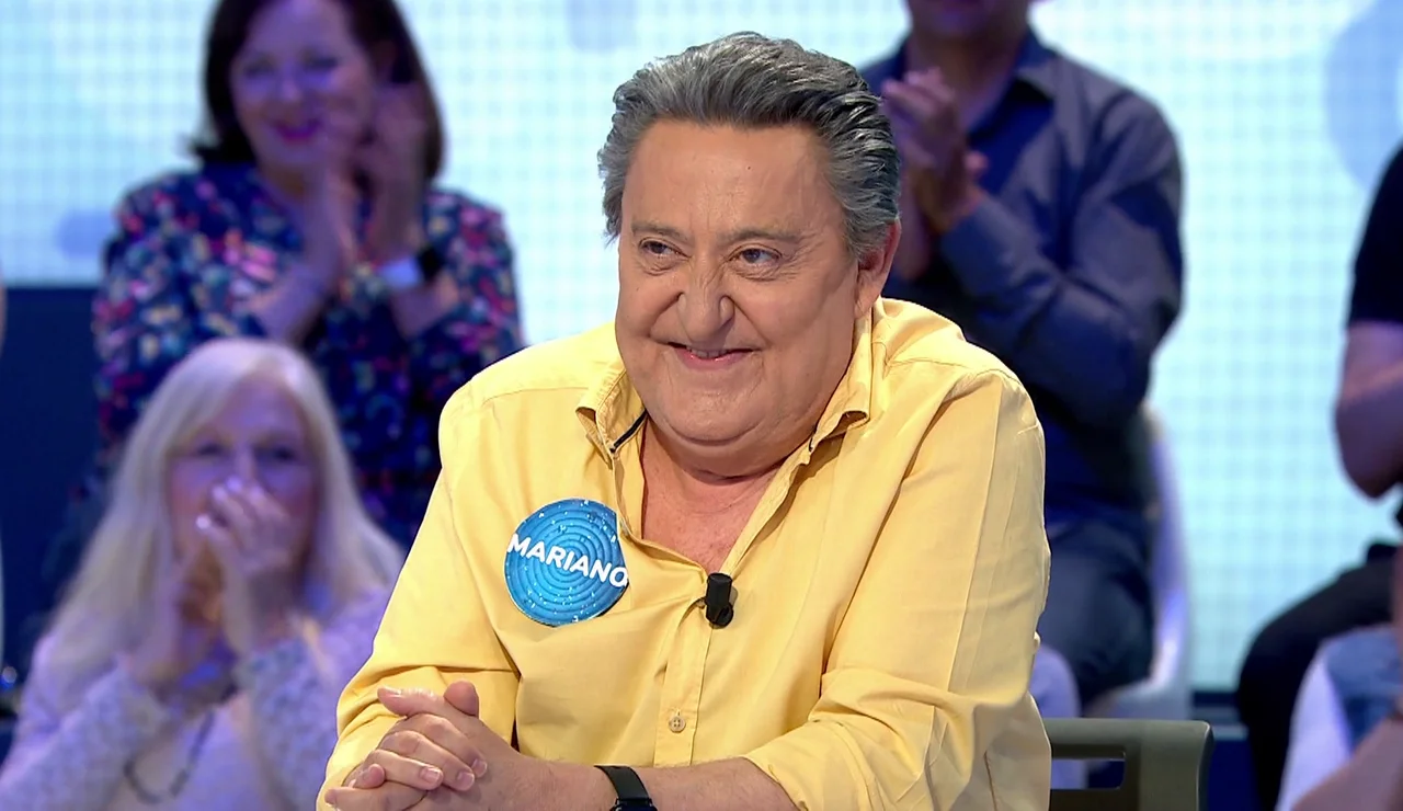 Mariano Peña debuta en Pasapalabra 25 años después: “Es mi bautizo, tened consideración conmigo”