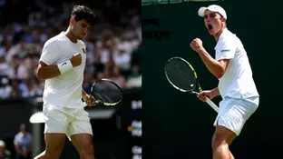 Carlos Alcaraz y Oliver Tarvet, rivales en segunda ronda de Wimbledon 2025 Carlos Alcaraz y Oliver Tarvet, rivales en segunda ronda de Wimbledon 2025