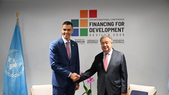 S&aacute;nchez y Guterres