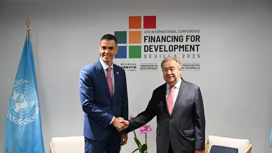 Sánchez y Guterres Sánchez y Guterres