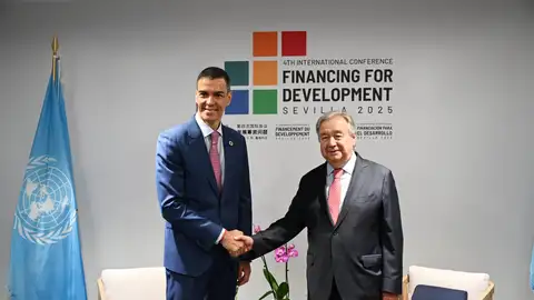 Sánchez y Guterres Sánchez y Guterres