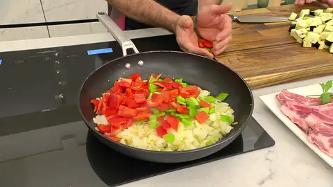 Rehoga las hortalizas Rehoga las hortalizas