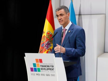 El presidente del Gobierno, Pedro Sánchez,
