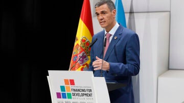 El presidente del Gobierno, Pedro Sánchez,