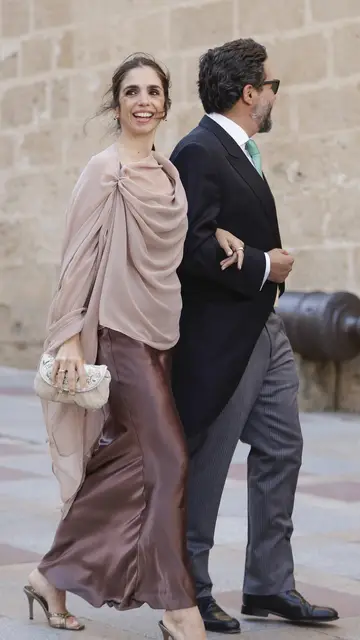 Elena Furiase en la boda de Paty, hija de Quique Sánchez Flores Elena Furiase en la boda de Paty, hija de Quique Sánchez Flores