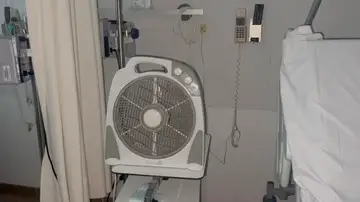Ventilador en el hospital Ventilador en el hospital