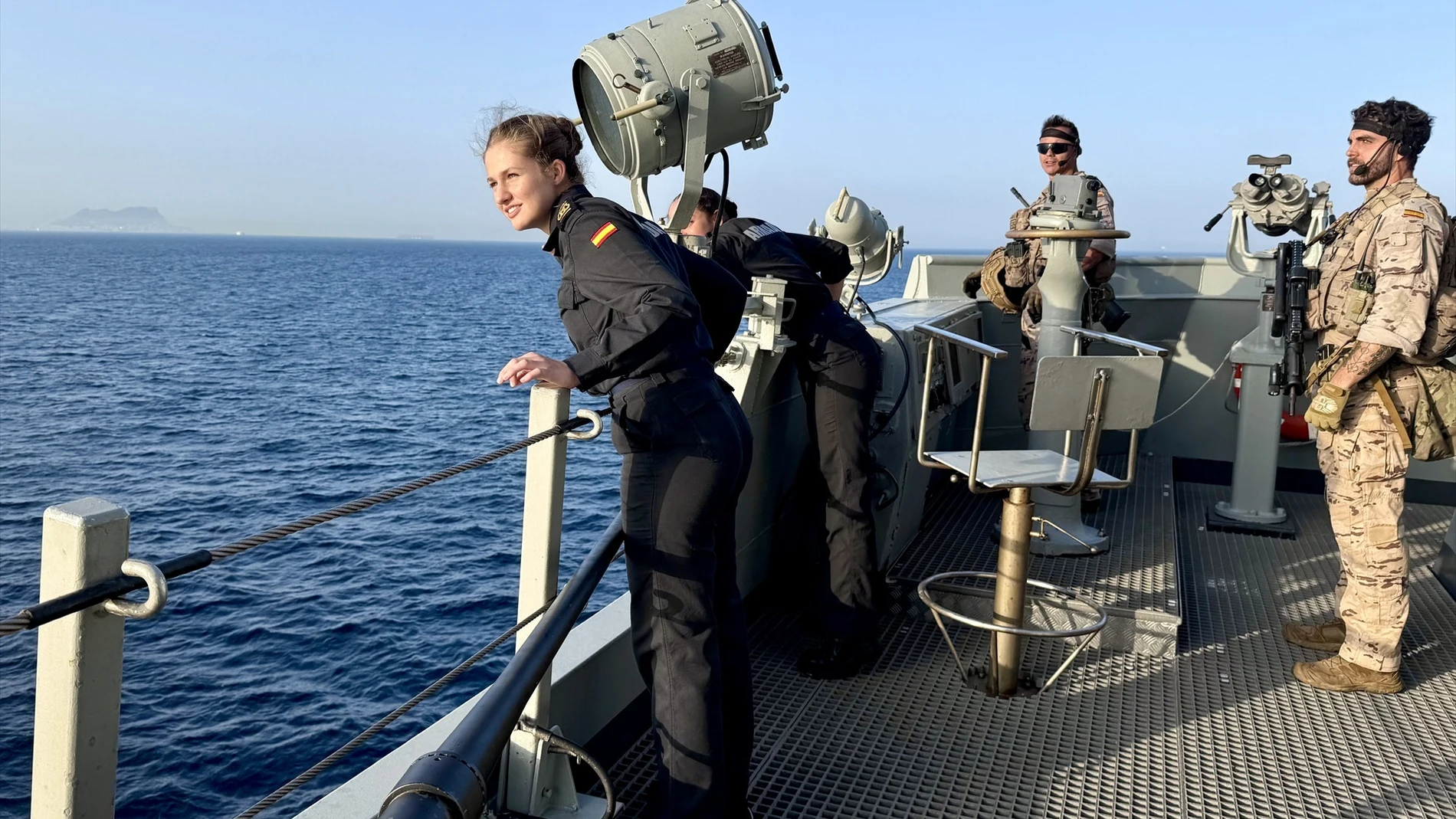 La princesa Leonor finaliza su etapa en la fragata 'Blas de Lezo' y retoma su formación en el buque 'ElCano' La princesa Leonor finaliza su etapa en la fragata 'Blas de Lezo' y retoma su formación en el buque 'ElCano'