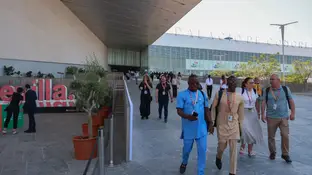 Imagen del lugar donde se celebra la IV Conferencia de la ONU sobre Financiación al Desarrollo Imagen del lugar donde se celebra la IV Conferencia de la ONU sobre Financiación al Desarrollo