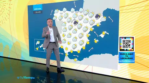 La previsión del tiempo de Roberto Brasero La previsión del tiempo de Roberto Brasero