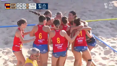España es campeona del mundo sub-17 por partida doble en el balonmano playa España es campeona del mundo sub-17 por partida doble en el balonmano playa