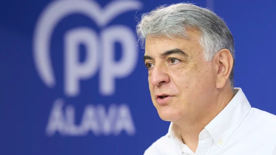 El presidente del PP Vasco, Javier de Andrés El presidente del PP Vasco, Javier de Andrés