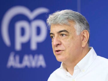 El presidente del PP Vasco, Javier de Andrés