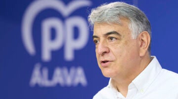 El presidente del PP Vasco, Javier de Andrés