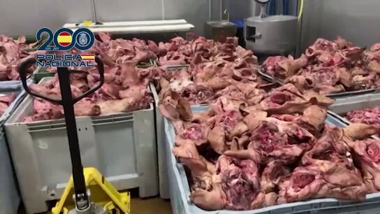 Detenido por distribuir carne en putrefacci&oacute;n adulterada con productos qu&iacute;micos en Legan&eacute;s