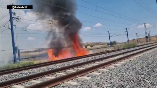 Restablecida la circulaci&oacute;n de trenes entre Alicante, Madrid y Murcia tras el incendio
